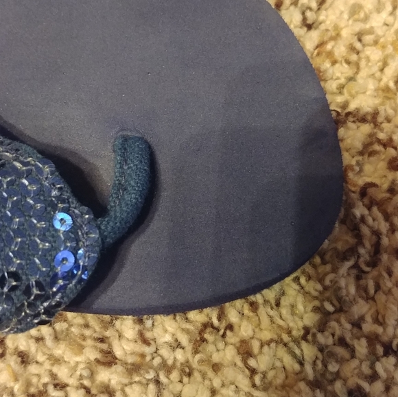 Twins blingy flip flops new size 9/10 - Picture 8 of 12